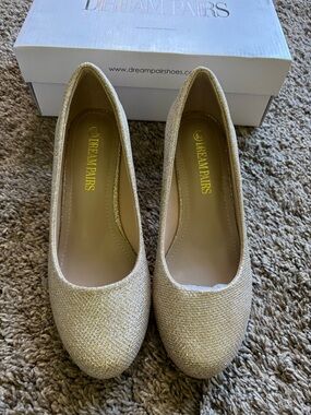 DREAM PAIRS Women's Dress Comfortable Low Heel Pump Shoes